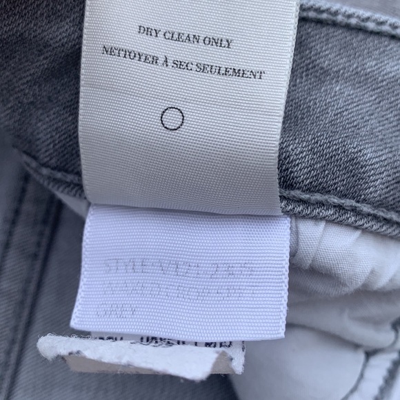 VINCE Waxed Crop Gray Skinny Jeans - Picture 13 of 16